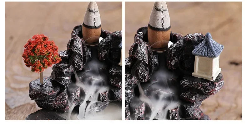 Waterfall Backflow Incense Burner