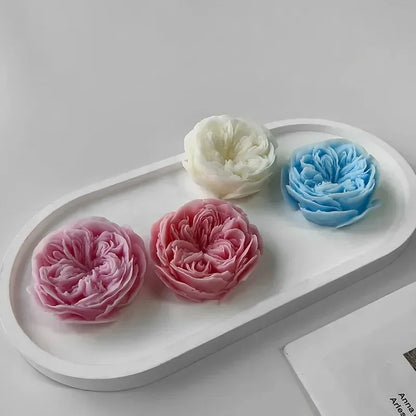 Rose Flower Silicone Candle & Soap Mold