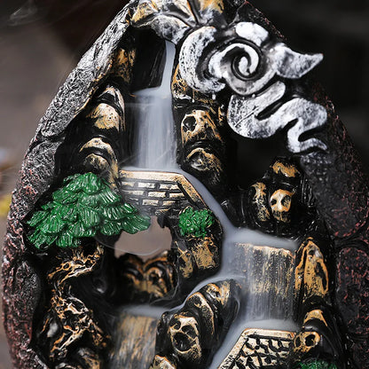 Backflow Incense Burner, Alpine Flowing Water