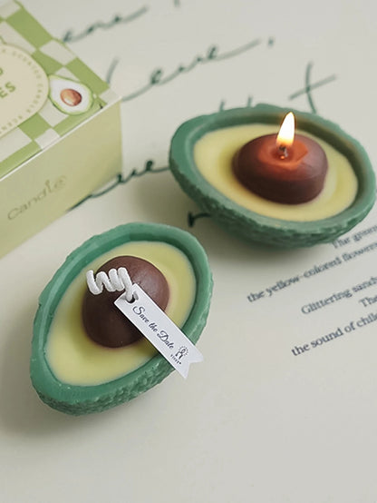 Avocado Scented Candle Sage And Sea Salt Handcrafted With Stone Wax Celebrations Anniversaries Birthday Special Occasion