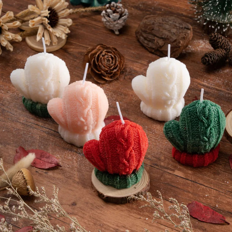 Christmas Glove 3D Scented Soy Wax Candle
