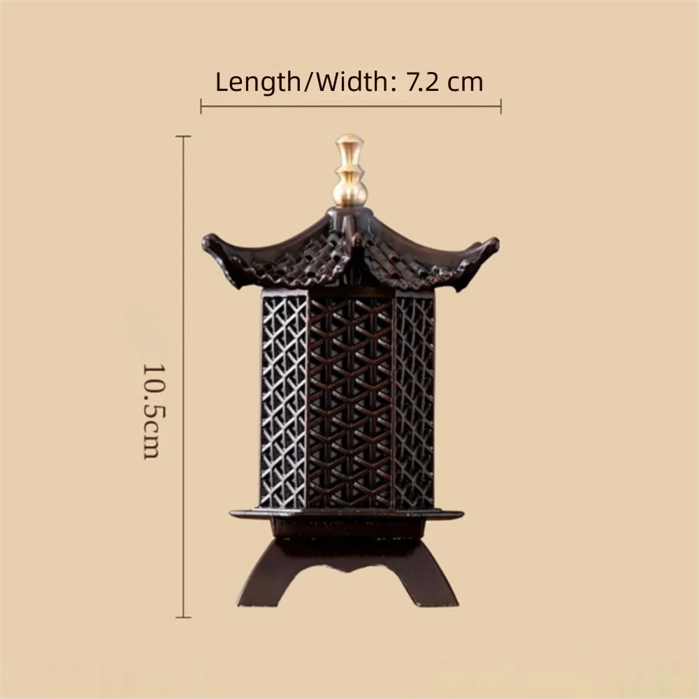Chinese Style Zinc Alloy Incense Burner