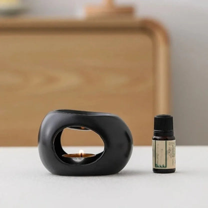 Minimalist European Ceramic Essential Oil Burner