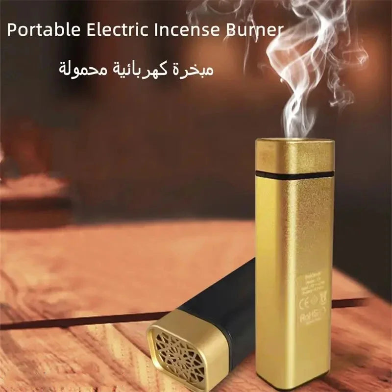 Rechargeable USB Electric Bakhoor Aroma Diffuser - Your Ritual Hub 