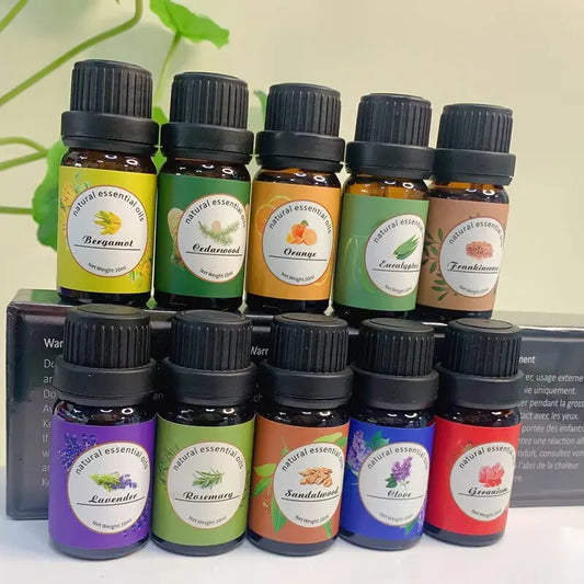 Natural Aromatherapy Essential Oil Set