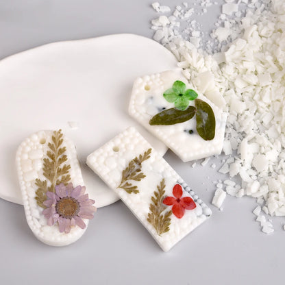 Natural Soy Wax Flakes — Multi-Size DIY Candle Kit
