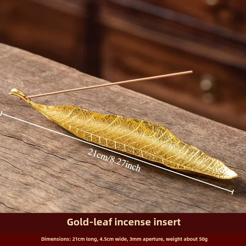 Long Leaf Ash Catcher Incense Holder