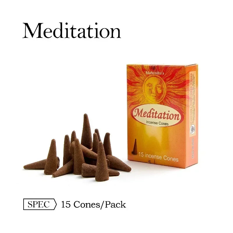 Natural Aromatherapy Incense Cones - Your Ritual Hub 