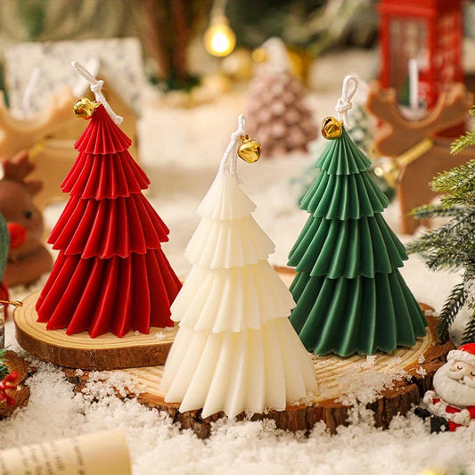 Christmas Tree Cyclone Soy Wax Aromatherapy Candle