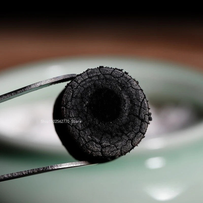 Natural Fragrant Charcoal Incense Cones – 28-Piece Box for Home, Altar & Tea Room Aromatherapy
