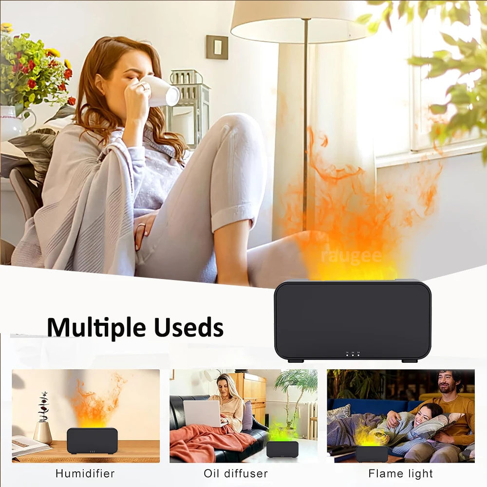 Air Aroma Humidifier Diffuser Essential Oils Humidifiers With LED Light - Your Ritual Hub 