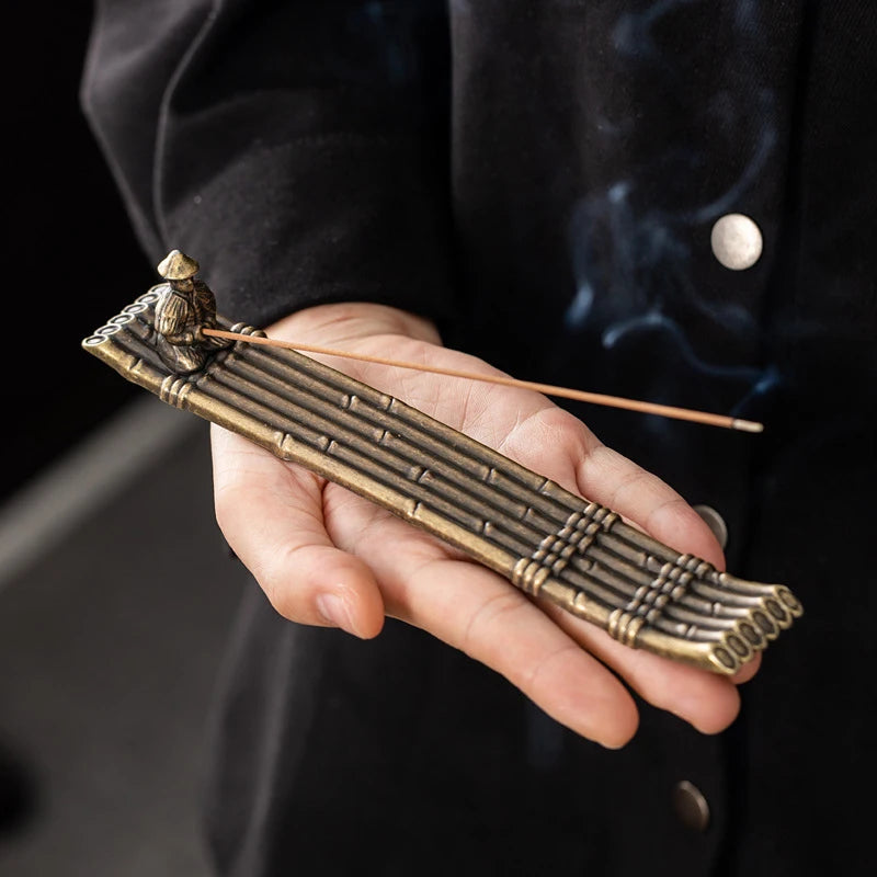 Japanese Fishing Boat Incense Stick Holder - Your Ritual Hub 