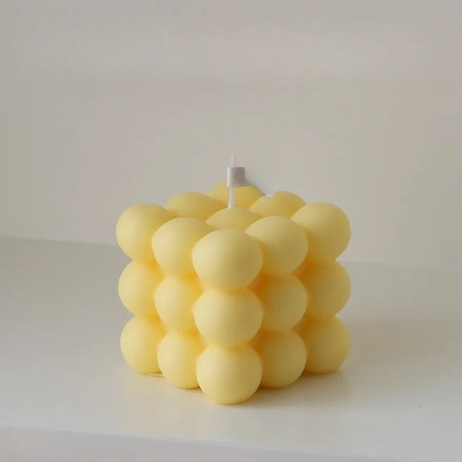 Bubble Cube Scented Soy Wax Candle