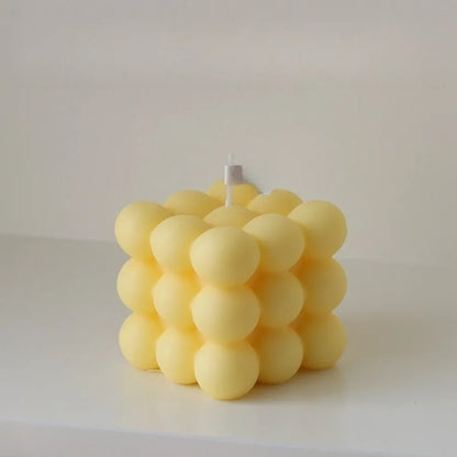 Bubble Cube Scented Soy Wax Candle