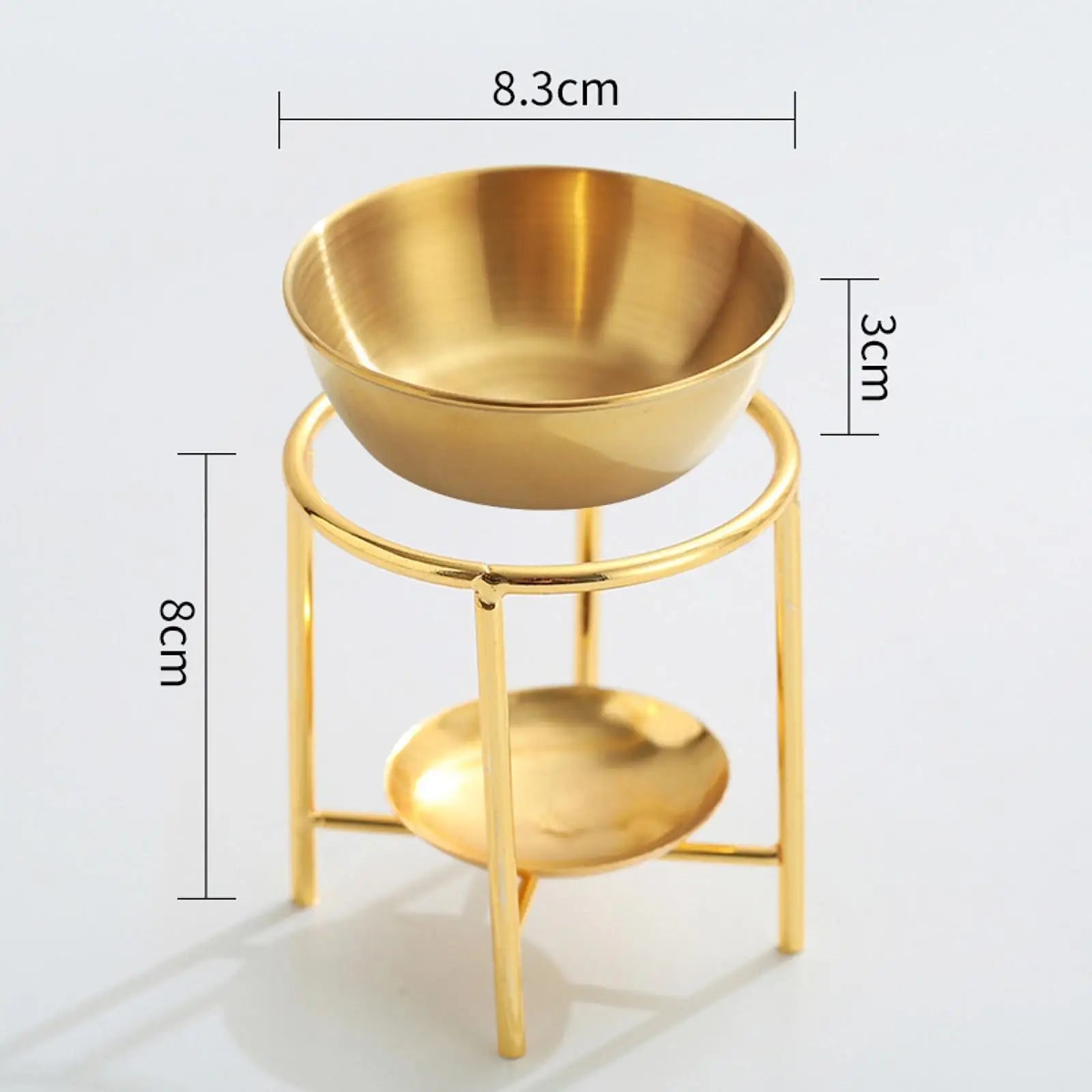 Essential Oil Burner Tealight Candle Holder Stainless Steel - Your Ritual Hub 