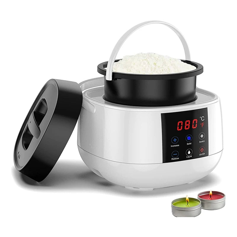 Electric Wax Melting Pot with LED Temperature Display