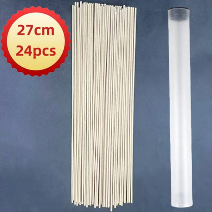 6 sorters naturliga rökelsepinnar 27cm Sandelträ luftdoft för yoga meditation luktborttagning uppfriskande lugn rökelse