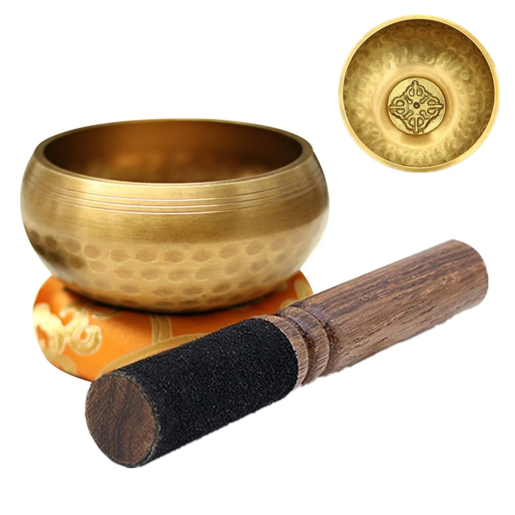 Tibetan Singing Bowl Set – Handcrafted Himalayan Sound Bowl for Meditation & Sound Healing