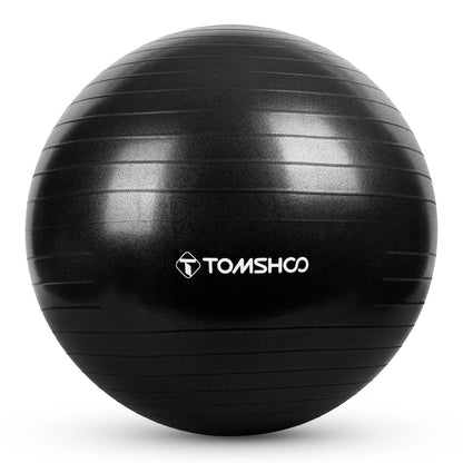 Exercise Ball 45cm/55cm/65cm/75cm Thickened Yoga Ball with Foot Pump for Stability Balance Pilates Physical Fitness Exercise
