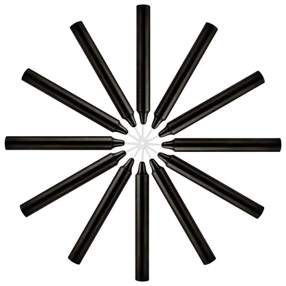 Black Ritual Chime Candles (12-Pack)