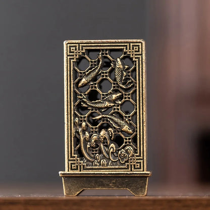 Chinese Style Zinc Alloy Incense Burner
