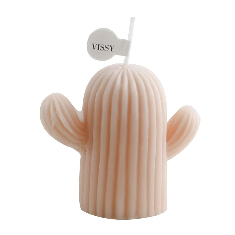 Small Cactus Scented Wax Candles Ornament