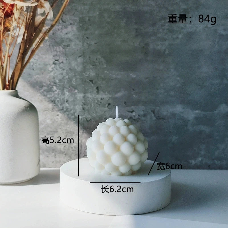 Handmade Nordic Bubble Soy Wax Candle