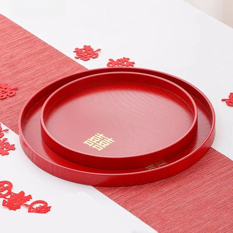 Red Ceramic Teaware Suit Chinese Handmade