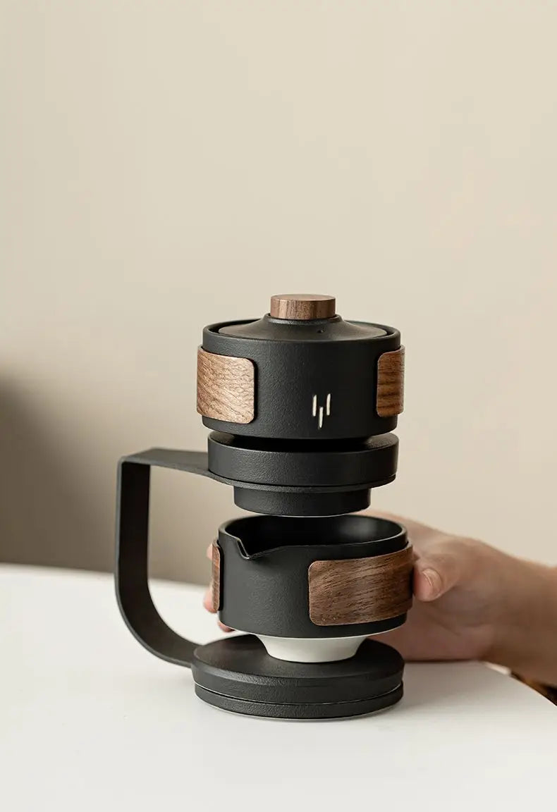 Premium Ceramic Automatic Tea Set — Complete Kit