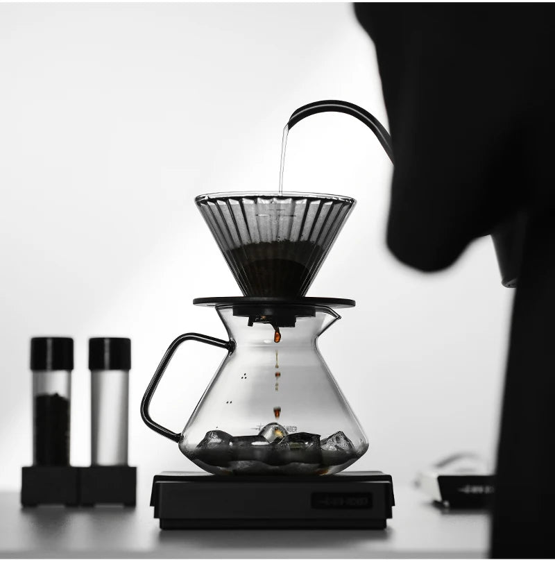 Hill Coffee Server | Pour-Over Glass Coffee Carafe | 360ml & 600ml