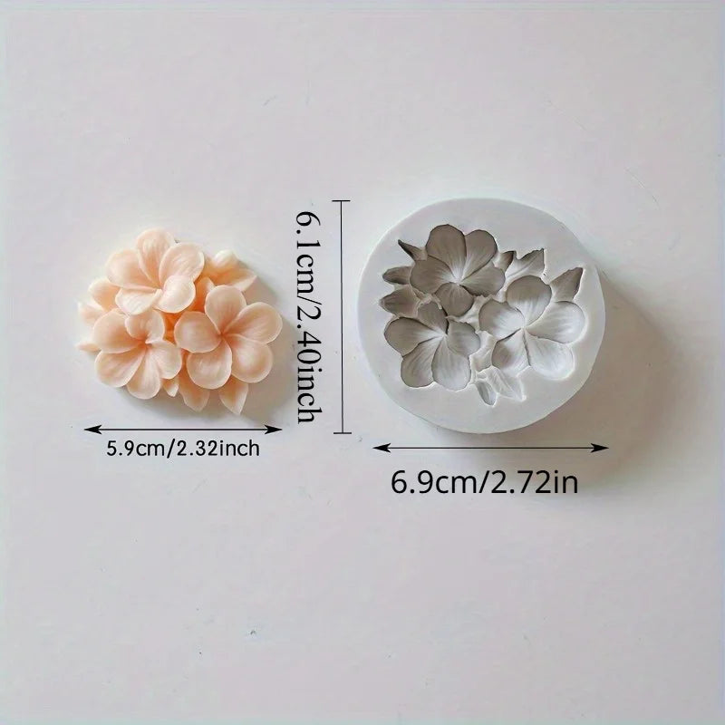 Egg Blossom Silicone Candle Mold — DIY Soy Wax & Gypsum