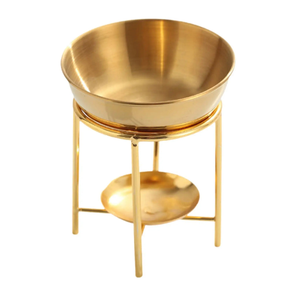 Essential Oil Burner Tealight Candle Holder Stainless Steel - Your Ritual Hub 