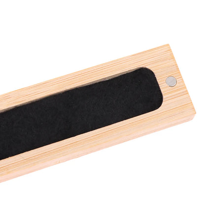 Bamboo Incense Burner Box with Ash Catcher Plate
