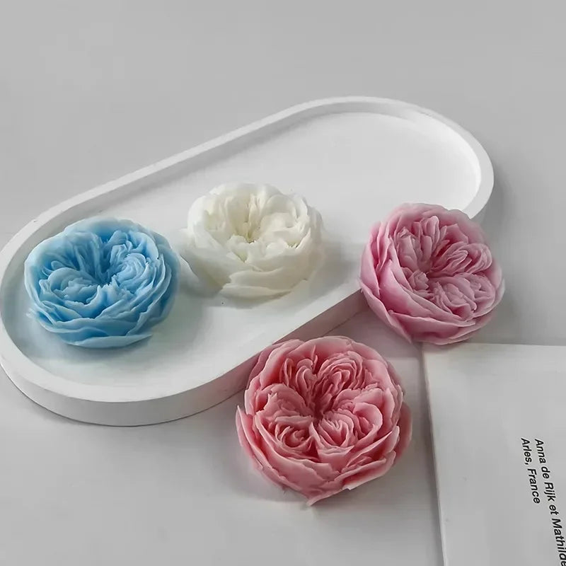 Rose Flower Silicone Candle & Soap Mold