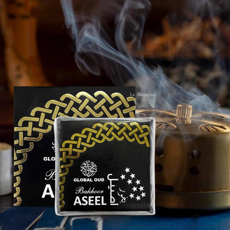 Arabian Bakhoor Incense Blocks – 5 Scent Blends, 41g