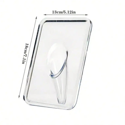Clear Acrylic Sculptural Vase — Botanical Frame & Butterfly Designs