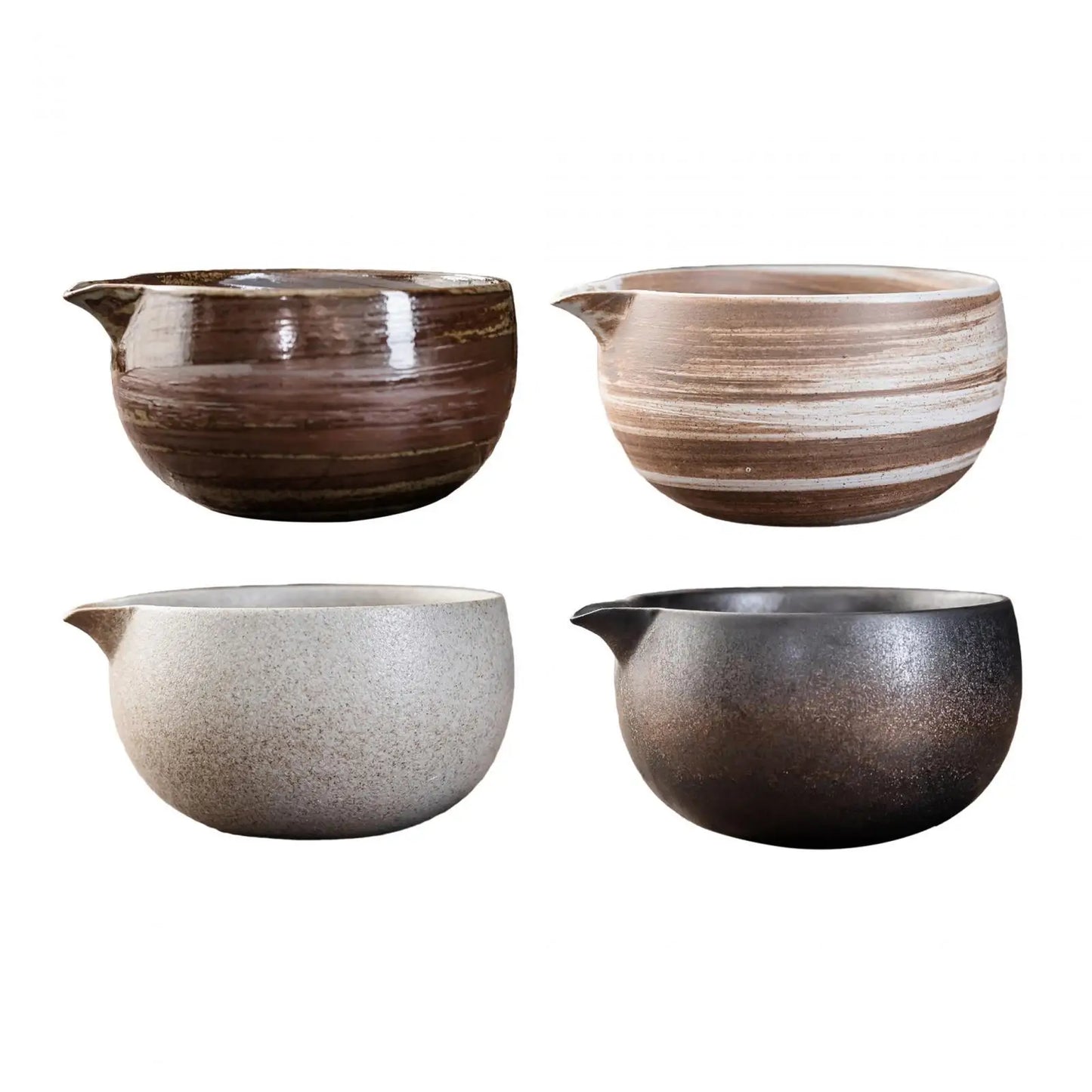 Porcelain Matcha Mixing Bowl 600ml for Japanese Tea Ceremony