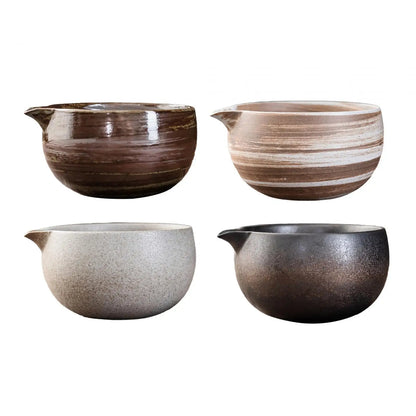 Porcelain Matcha Mixing Bowl 600ml for Japanese Tea Ceremony