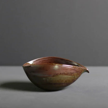 Japanese Coarse Pottery Matcha Bowl