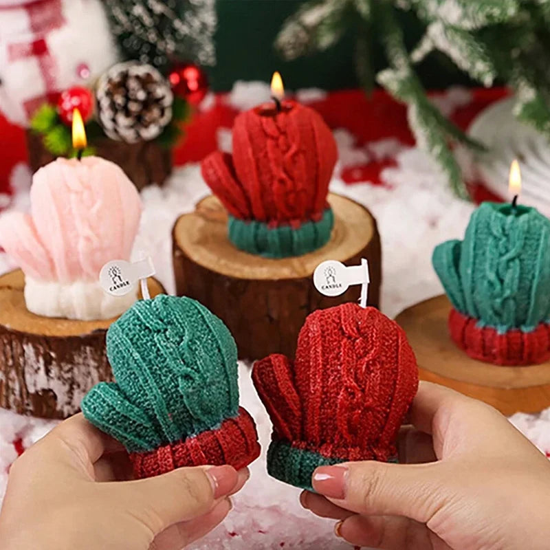 Christmas Glove 3D Scented Soy Wax Candle