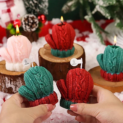 Christmas Glove 3D Scented Soy Wax Candle