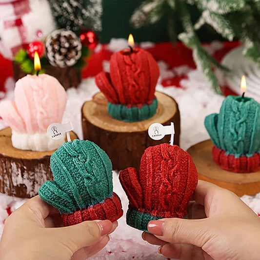 Christmas Glove 3D Scented Soy Wax Candle