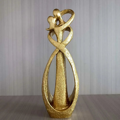 Sacred Union Sandstone Lovers Statue (23cm)