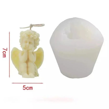 Cupid Angel Scented Soy Wax Candle — Decorative Art