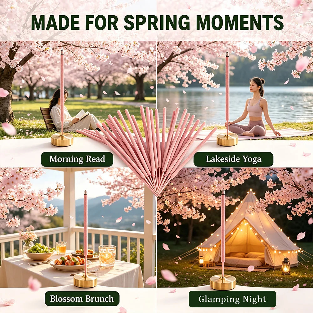 Extra-Large Sakura Incense Sticks – 5 Pack Sizes