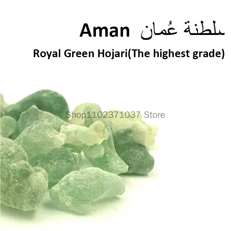 Royal Omani Hojari Frankincense – Top Grade Green Resin from Dhofar