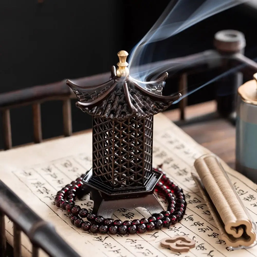 Chinese Style Zinc Alloy Incense Burner