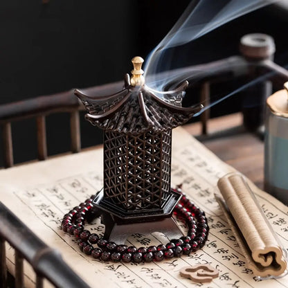 Chinese Style Zinc Alloy Incense Burner