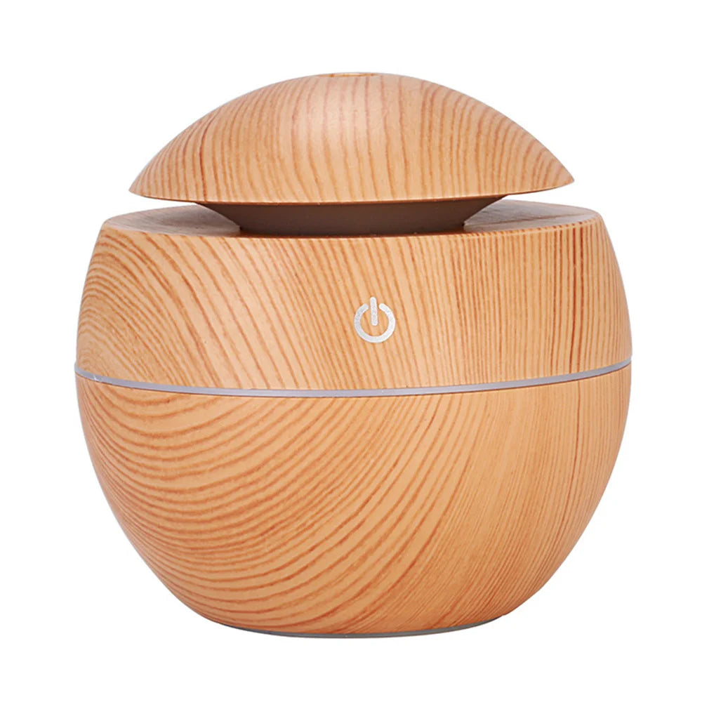 Humidifier Electric Air Aroma Diffuser Wood Ultrasonic Air Humidifier Essential Oil Aromatherapy - Your Ritual Hub 
