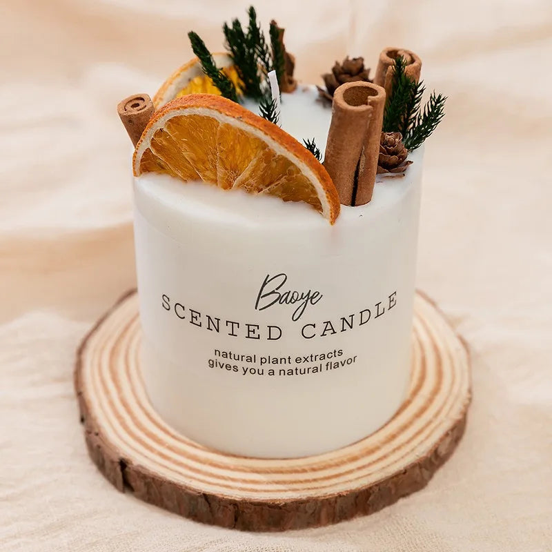 Botanical Dried Flower Scented Candle – 4 Designs